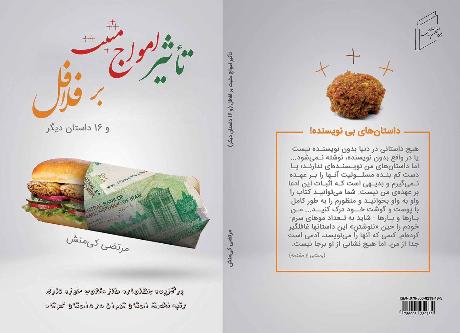 کتاب «تأثير امواج مثبت بر فلافل و 16 داستان ديگر» منتشر شد.